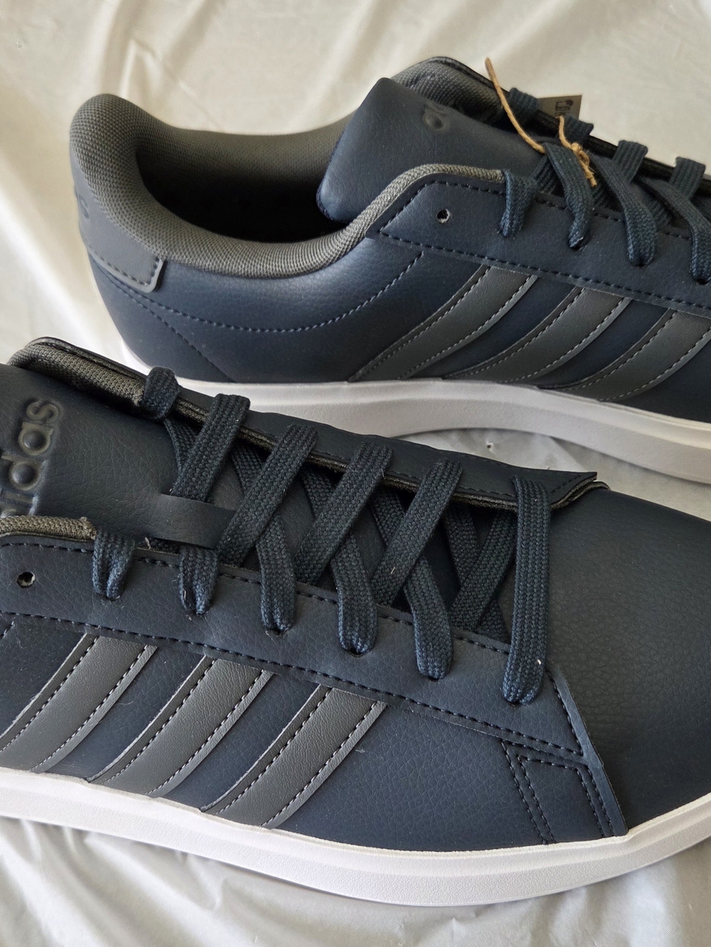 MEN'S  ADIDAS Grand Court 2.0 IG9226 Aurora Ink/Grey/White Shoes-Size 10